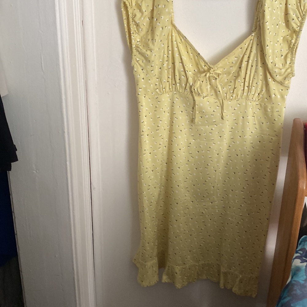 Cute yellow sun dress